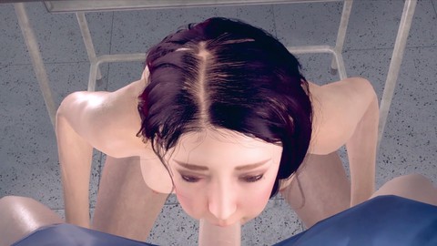 Classroom sex, futa, fellatio